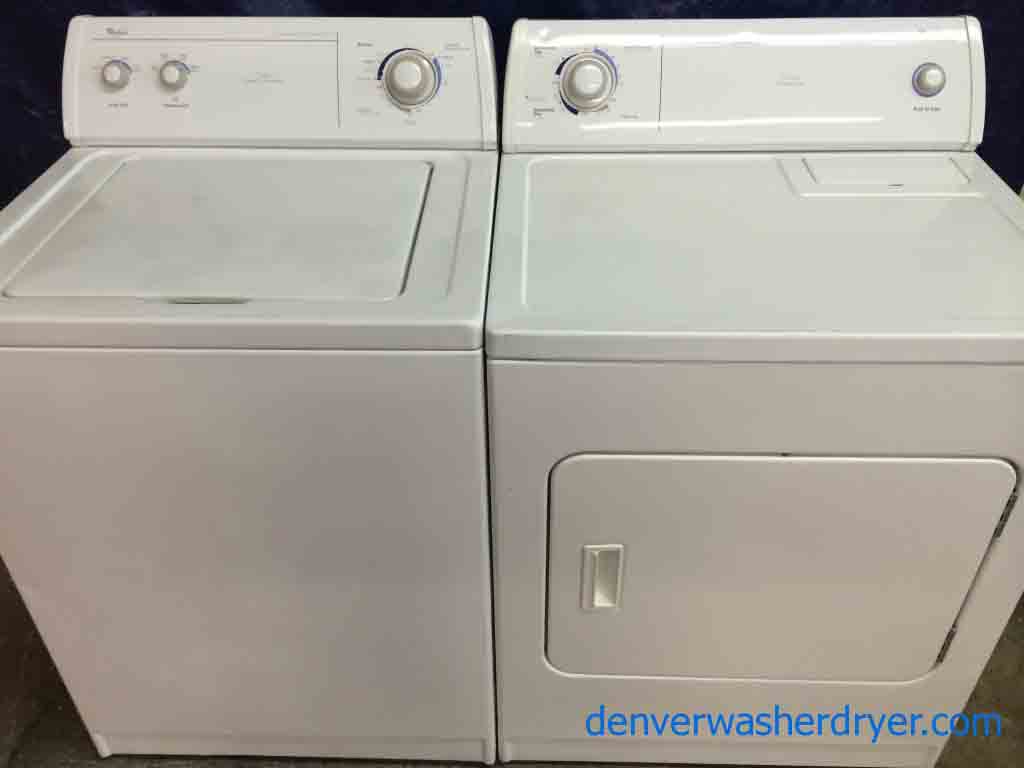 Whirlpool Commercial Quality Washer/Dryer, Extra Large Capacity
