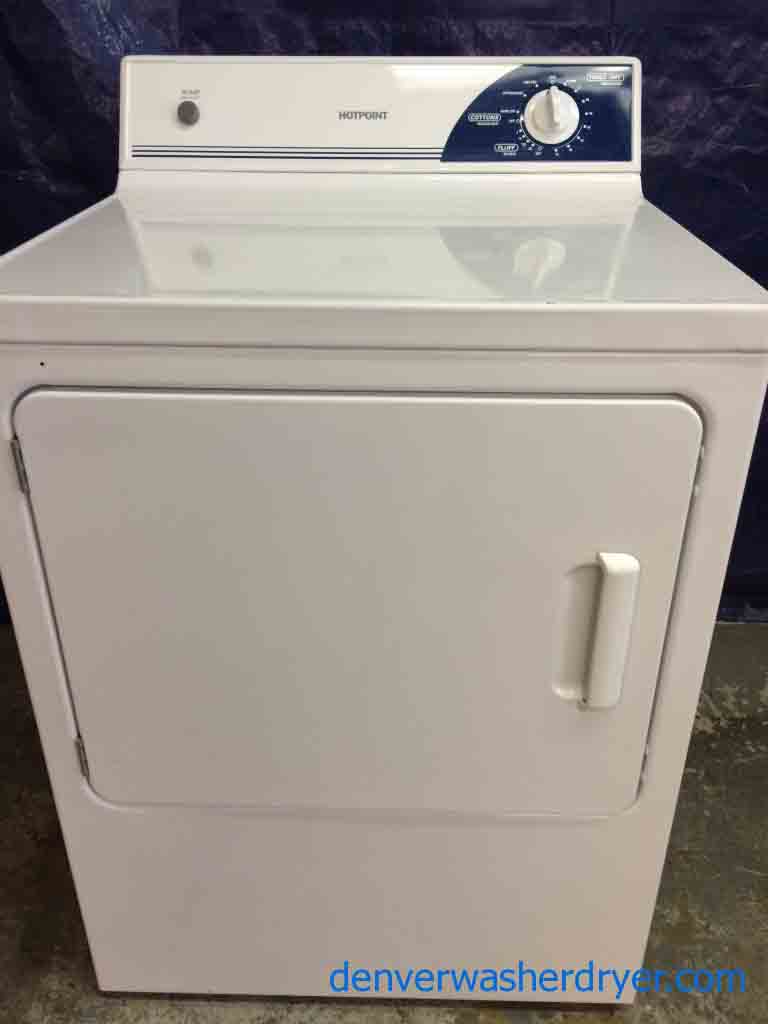Simple Hotpoint by GE Dryer, Clean!