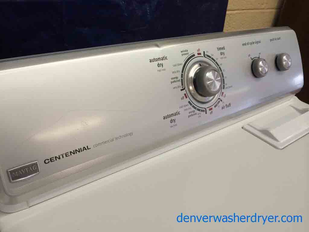 Maytag Washer/Dryer Set, Direct Drive, Stainless Basket, So Nice!