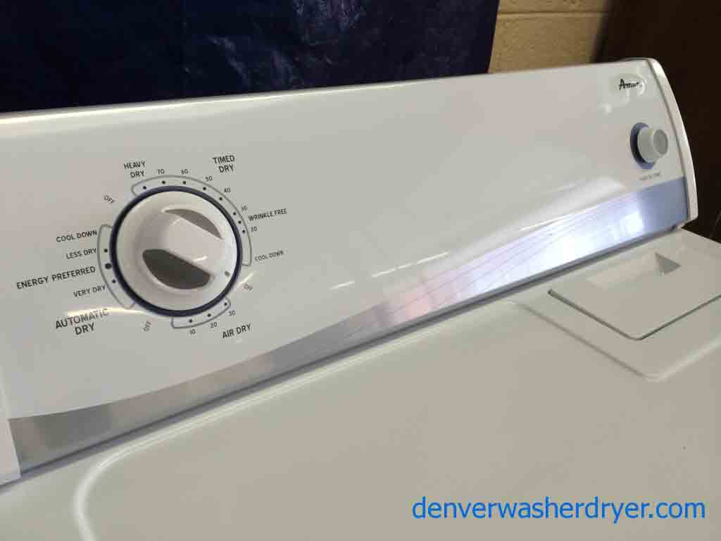 Amana Washer/Dryer Set, by Whirlpool, Heavy Duty Direct Drive, Perfect Condition!