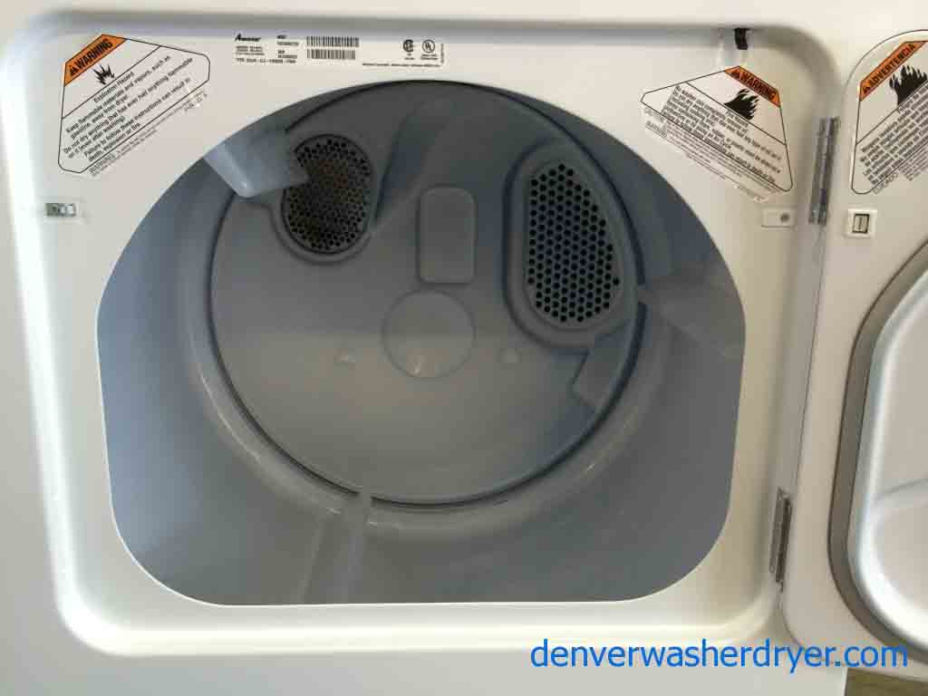 Amana Washer/Dryer Set, by Whirlpool, Heavy Duty Direct Drive, Perfect Condition!