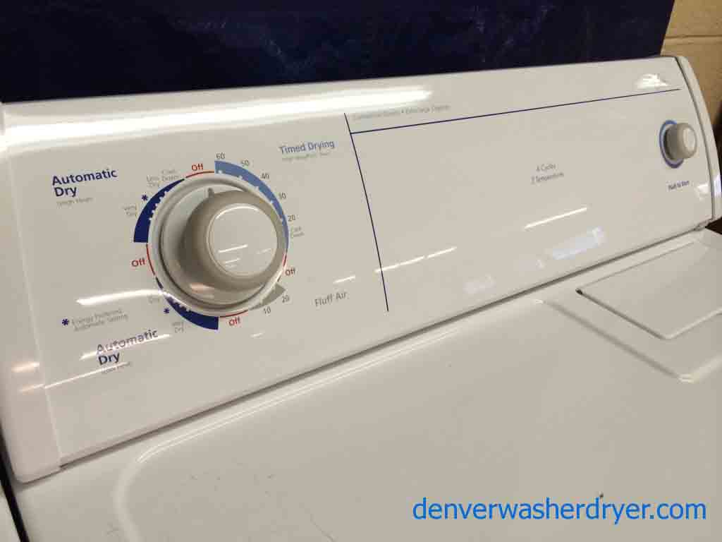 Whirlpool Washer/Dryer, Super Capacity Plus, Solid, Dependable
