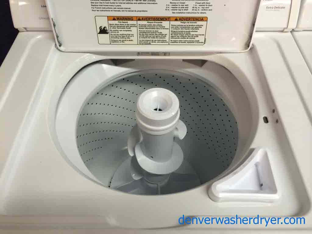 Whirlpool Washer/Dryer, Super Capacity Plus, Solid, Dependable
