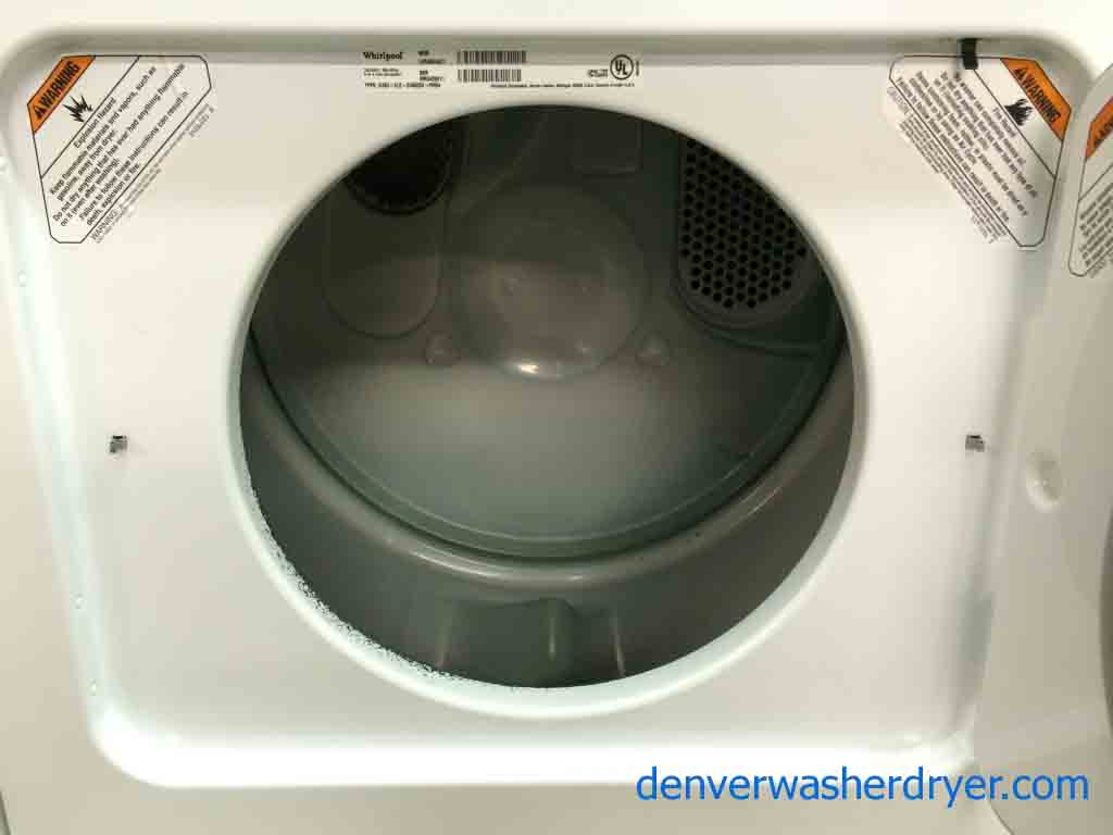 Whirlpool Washer/Dryer, Super Capacity Plus, Solid, Dependable