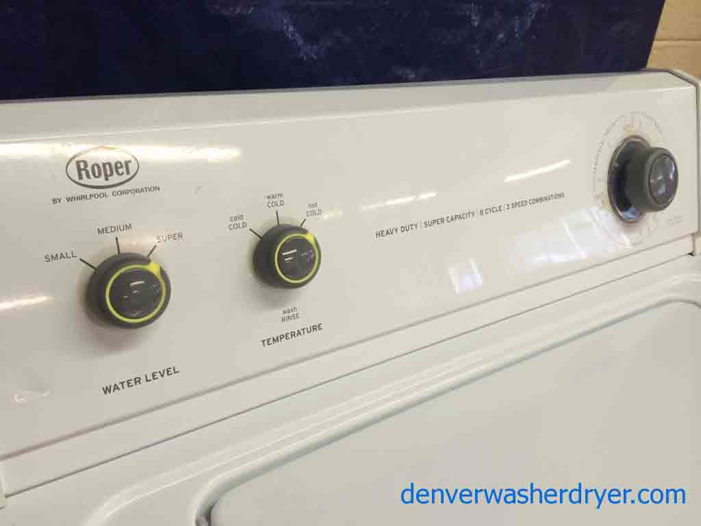 Large Images for Roper Washer, Super Capacity, Direct Drive