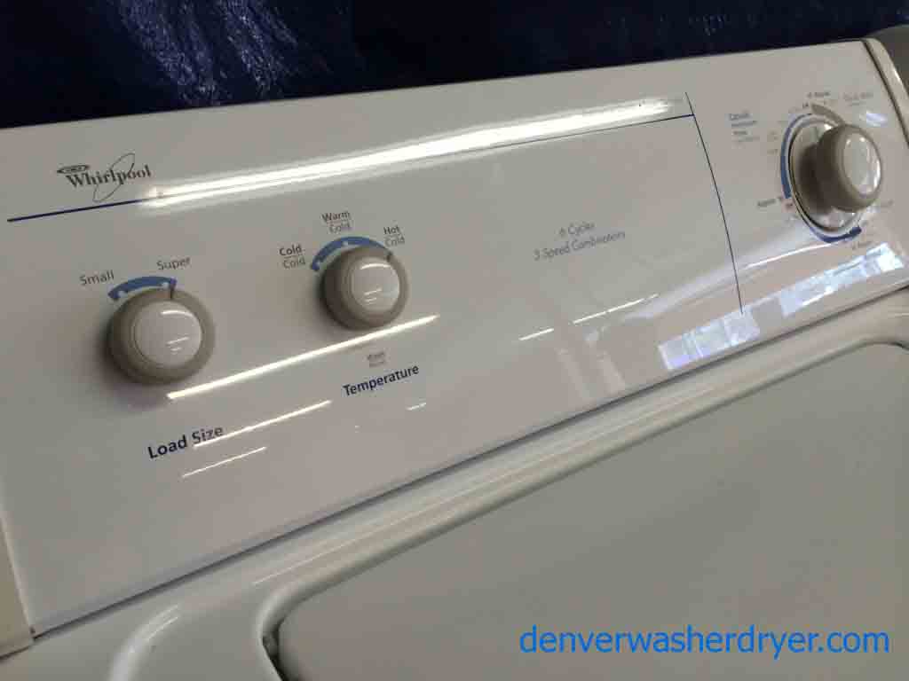 Whirlpool Commercial Quality Washer/Dryer, Direct Drive