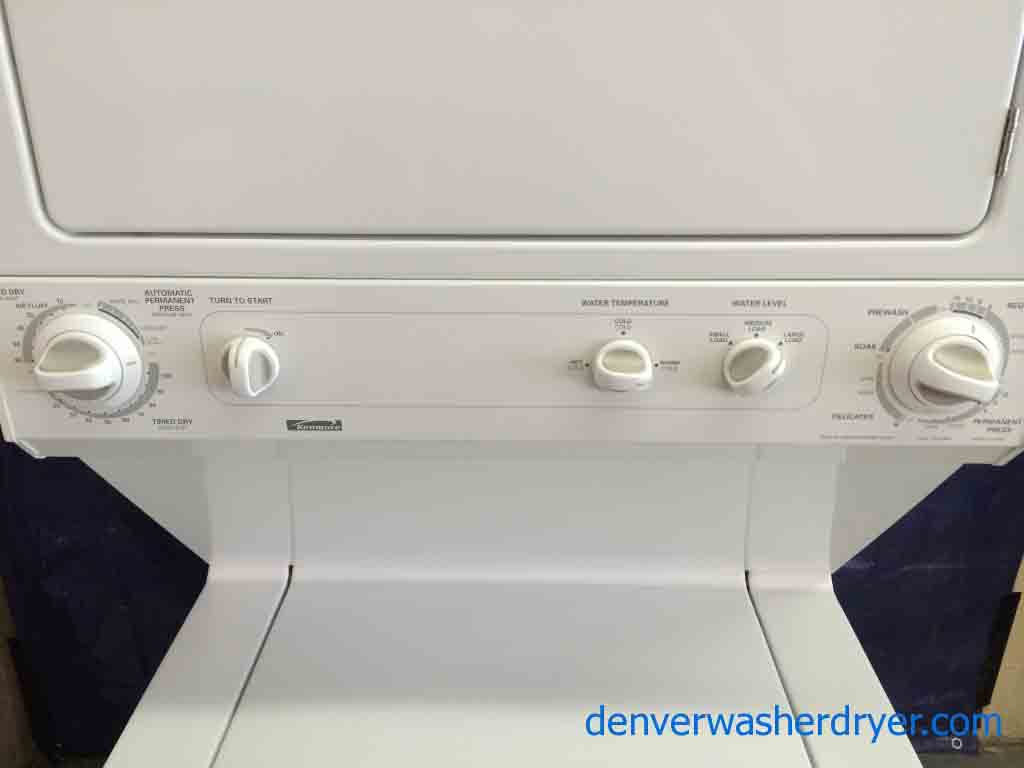 Kenmore Stack Washer/Dryer, 27″ Heavy Duty, Excellent Condition