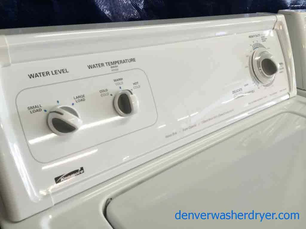 Kenmore Washer/Dryer Set, Super Capacity!