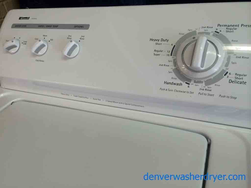 Wonderful Kenmore 70 Series Washer/Dryer Set