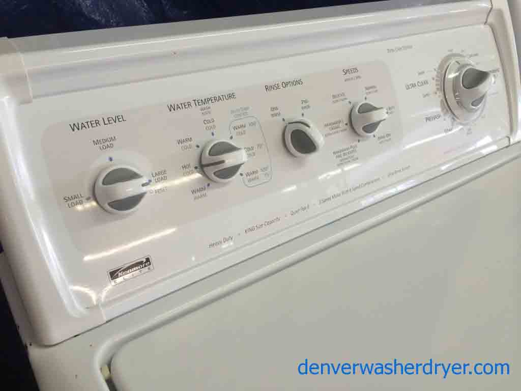 Kenmore Elite Washer/Dryer Set, King Size Capacity, Fantastic Condition