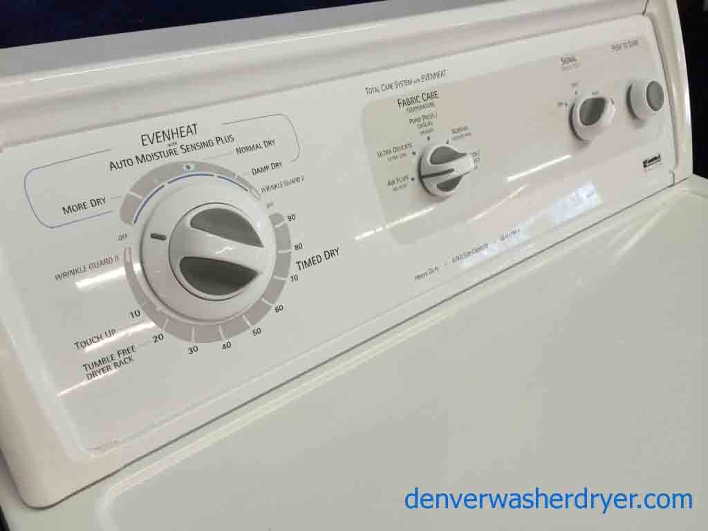 Kenmore Elite Washer/**GAS** Dryer Set, Reliable Matching Units