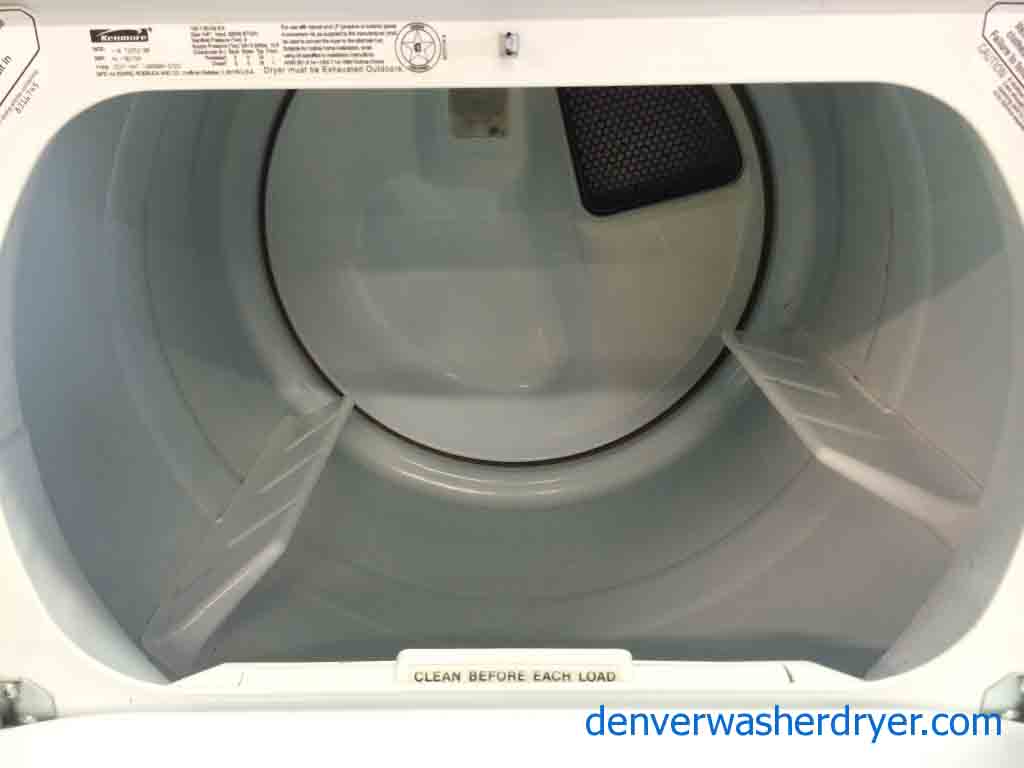 Kenmore Elite Washer/**GAS** Dryer Set, Reliable Matching Units