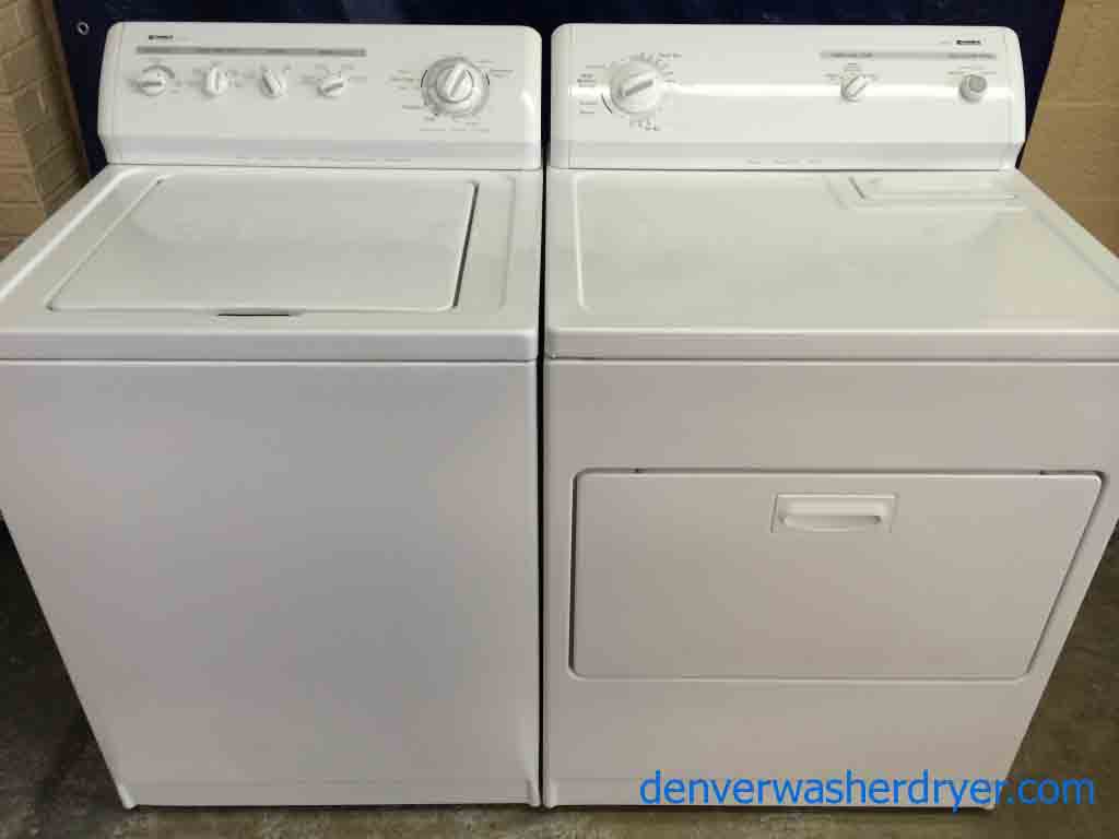 Kenmore 80 Series Washer/Dryer, Matching, Super Capacity Plus