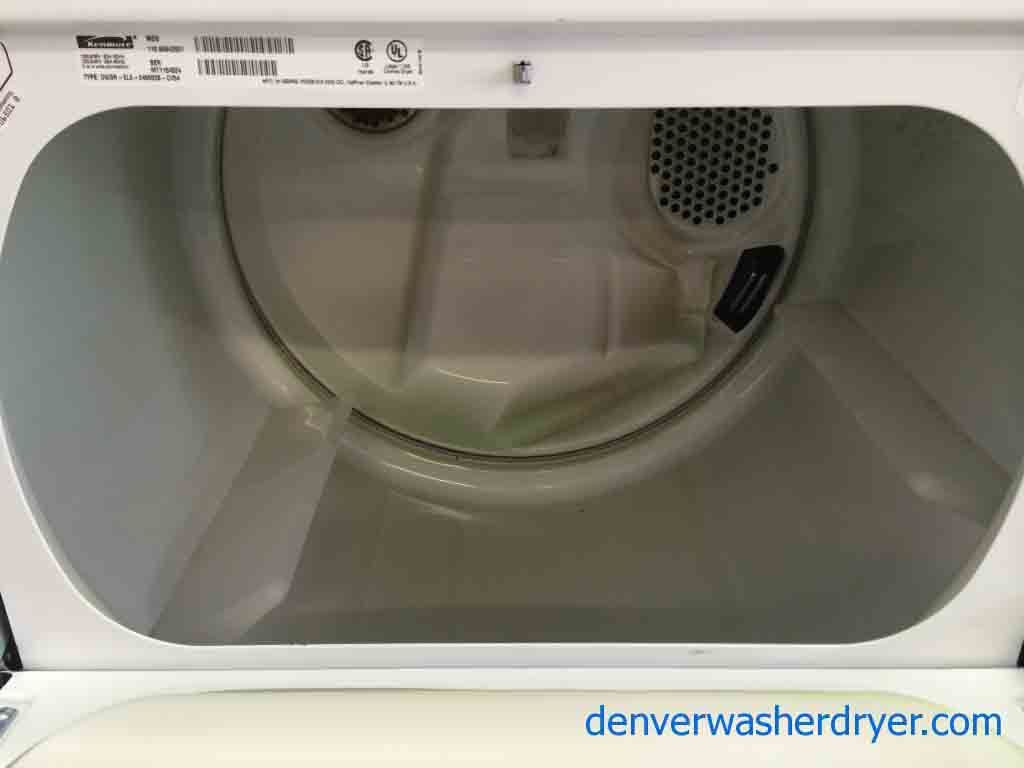 Kenmore 80 Series Washer/Dryer, Matching, Super Capacity Plus