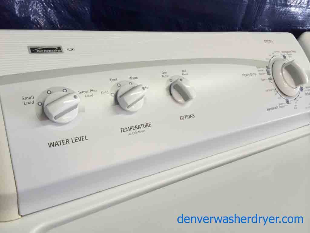 Kenmore 600 Series Washer/Dryer Set, very nice!