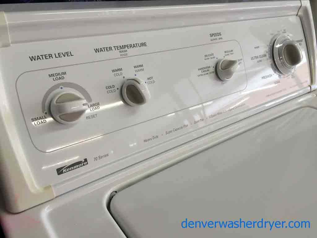 Kenmore 70 Series Washer/Dryer, Great Working Set!
