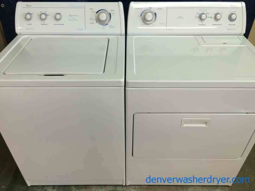 Whirlpool Washer/Dryer Set, Ultimate Care II, Nice Units!