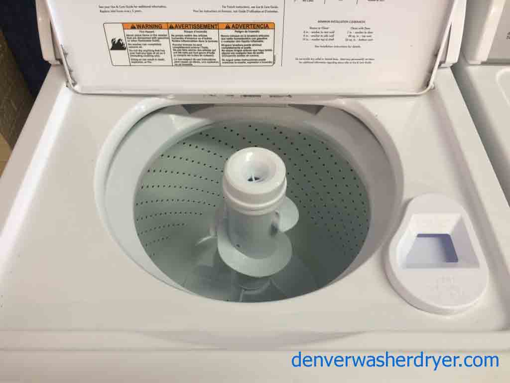 Whirlpool Washer/Dryer Set, Excellent Heavy Duty Units