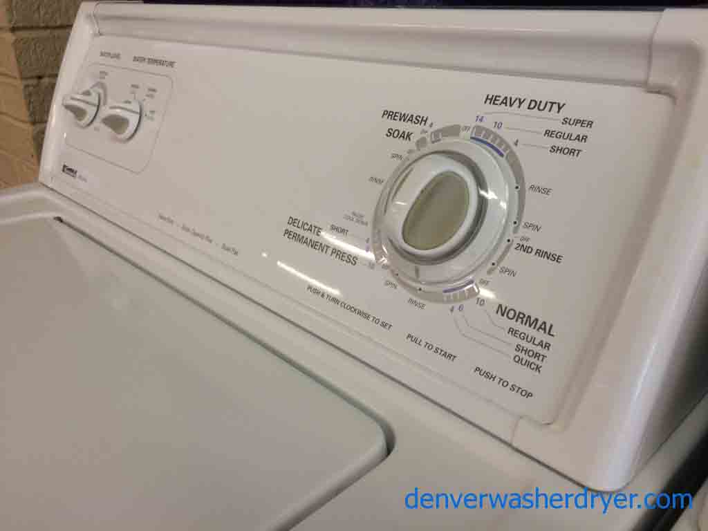 Large Images for Kenmore 80 Series Washer/Dryer, Matching Set 1685
