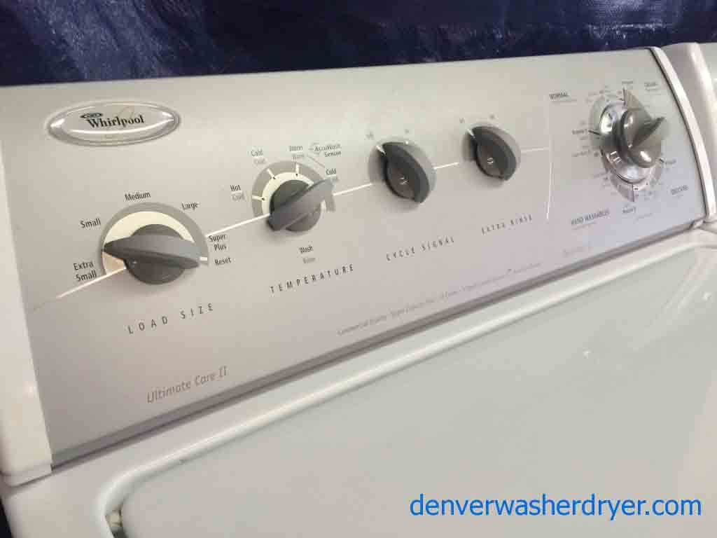 Whirlpool Washer/**GAS** Dryer Set, Excellent Units