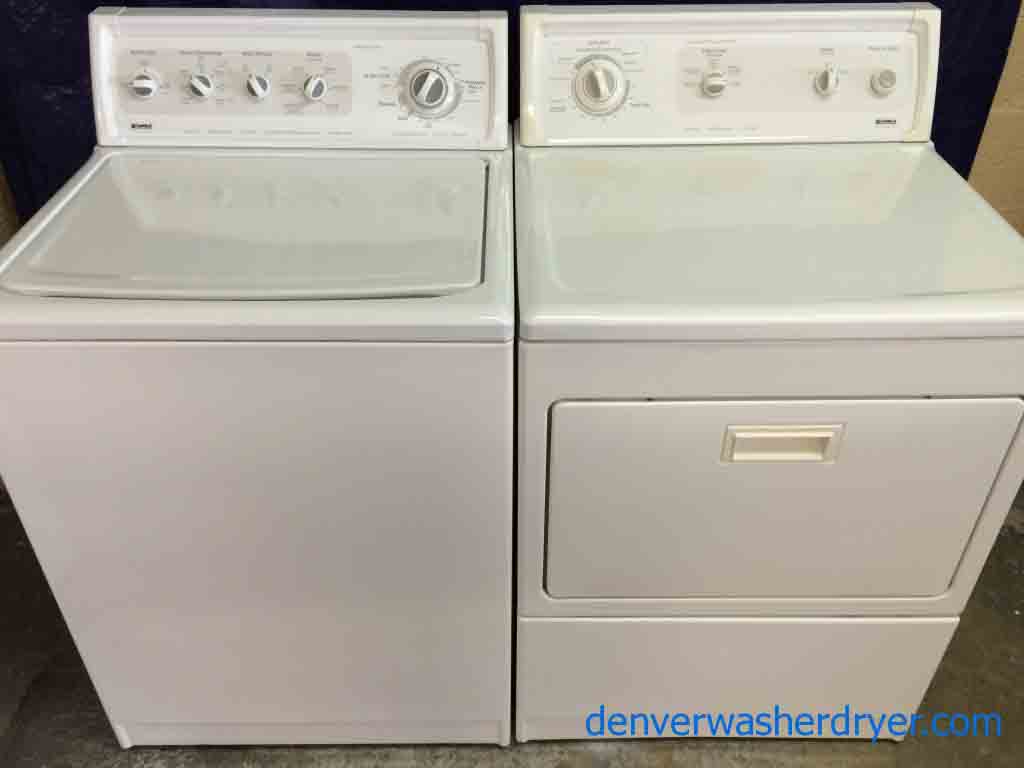 Kenmore Elite Washer/Dryer Set, Solid and Reliable, Super Clean