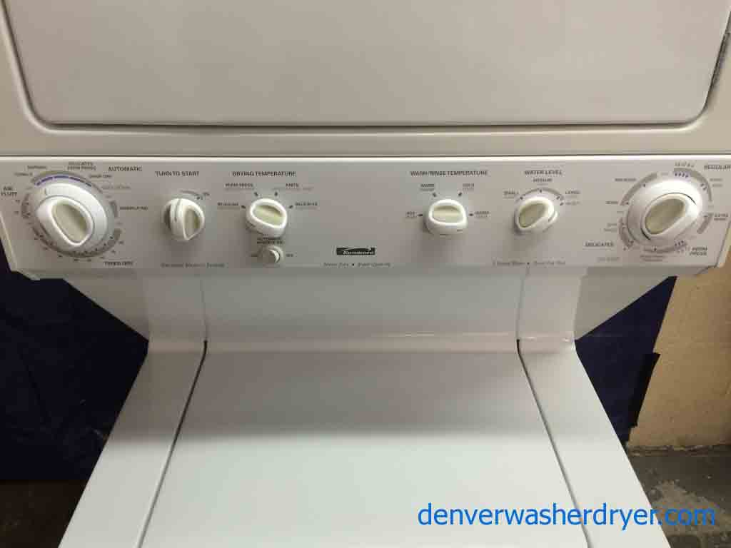 Kenmore Stack Washer/Dryer, 27″, Heavy Duty