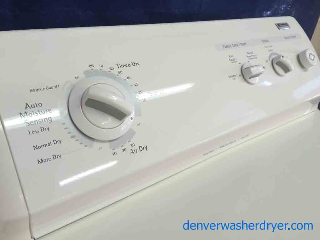 Kenmore Elite Washer/Dryer, Beige, Recent Style, Nice!
