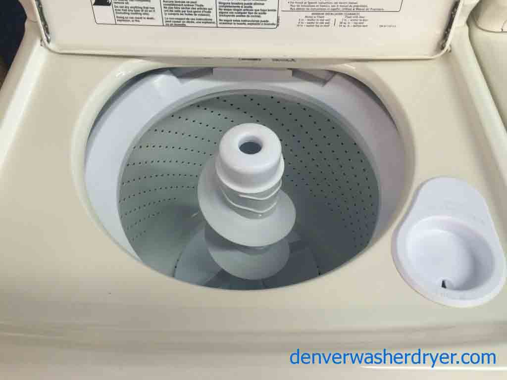 Kenmore Elite Washer/Dryer, Beige, Recent Style, Nice!
