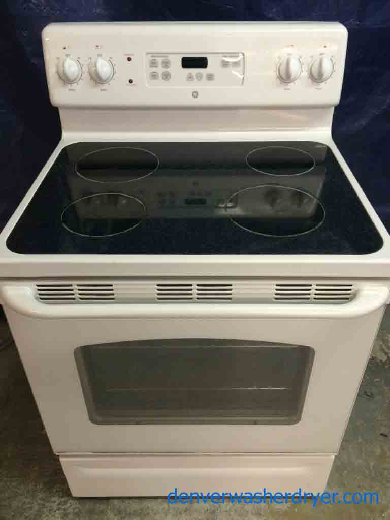 GE Glass Top Stove, Self Cleaning, Great Condition!