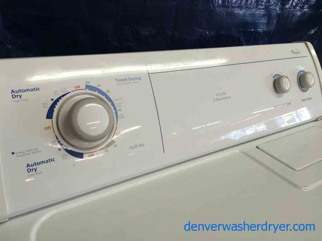 Whirlpool Dryer, Super Capacity, Heavy Duty