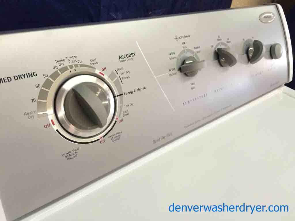 Whirlpool Washer/Dryer Ultimate Care II, Energy Star!