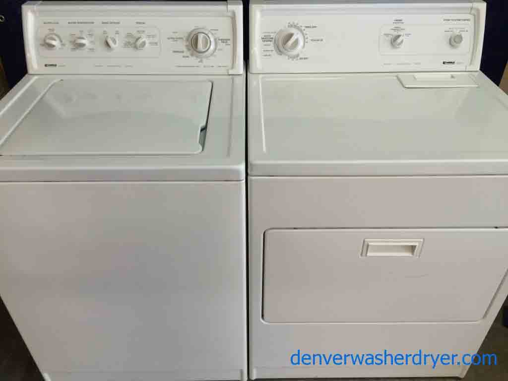 Kenmore 90 Series Washer/80 Series Dryer Set, Excellent Units!