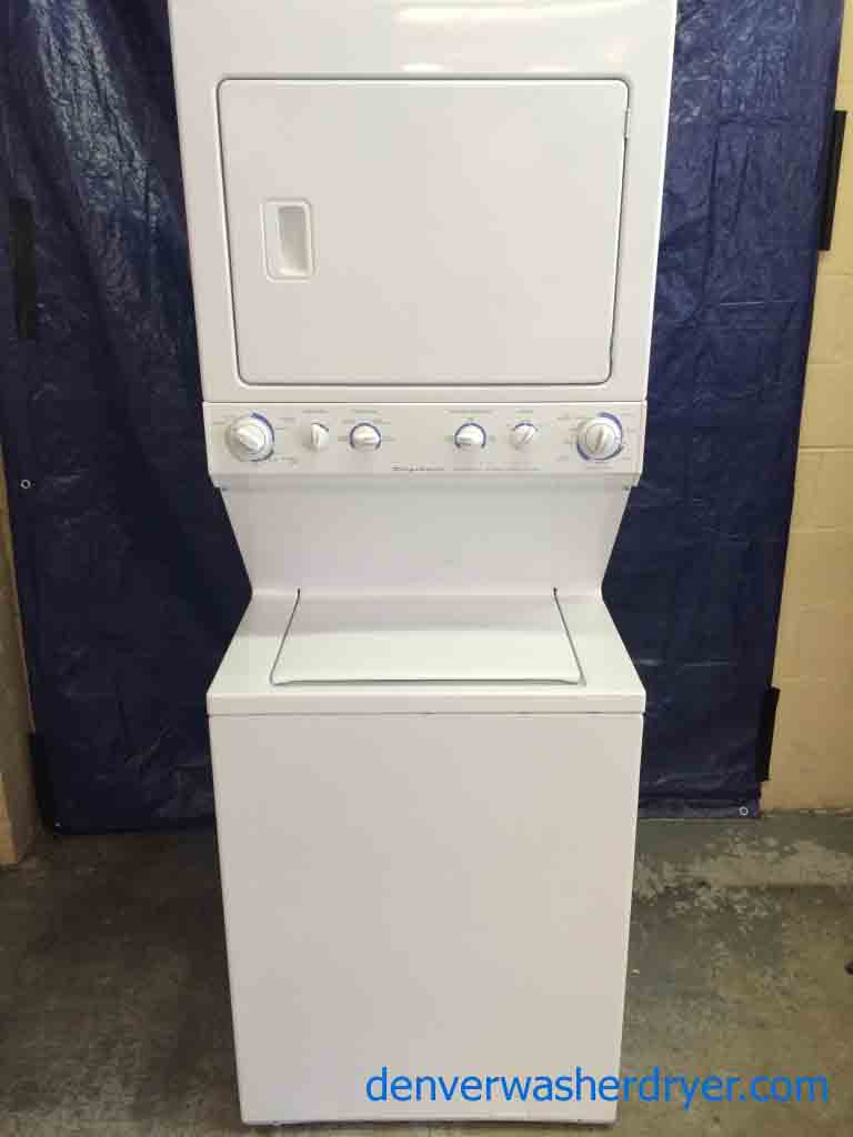 Frigidaire Stack Washer/Dryer Set, Super Capacity, Heavy Duty, Great Condition!