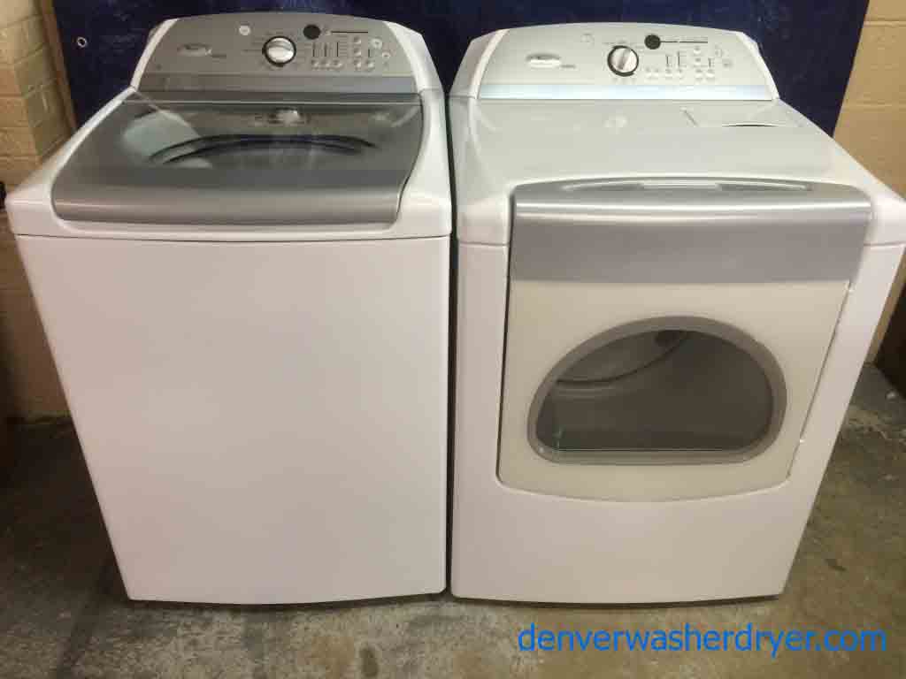 Whirlpool Cabrio Washer/Dryer Set, Super Awesome
