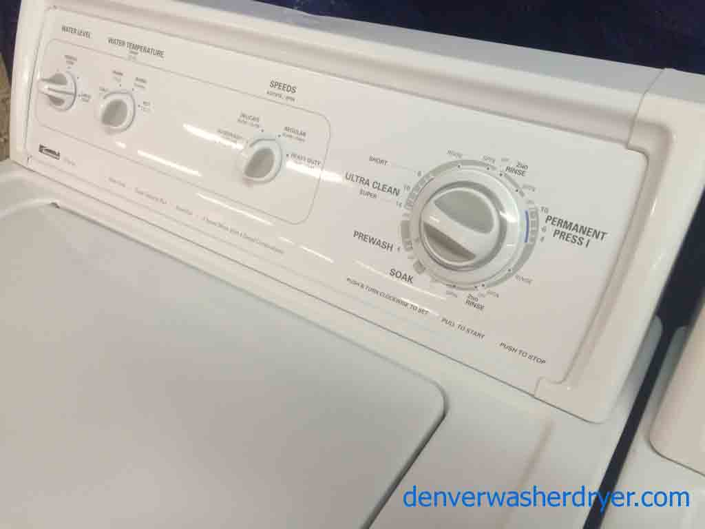 Large Images for Reliable Kenmore 70 Series Washer/Dryer, Matching Set