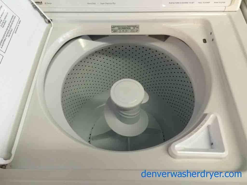Kenmore 80 Series Washer/Dryer Set, Super Capacity, Solid and Dependable units!