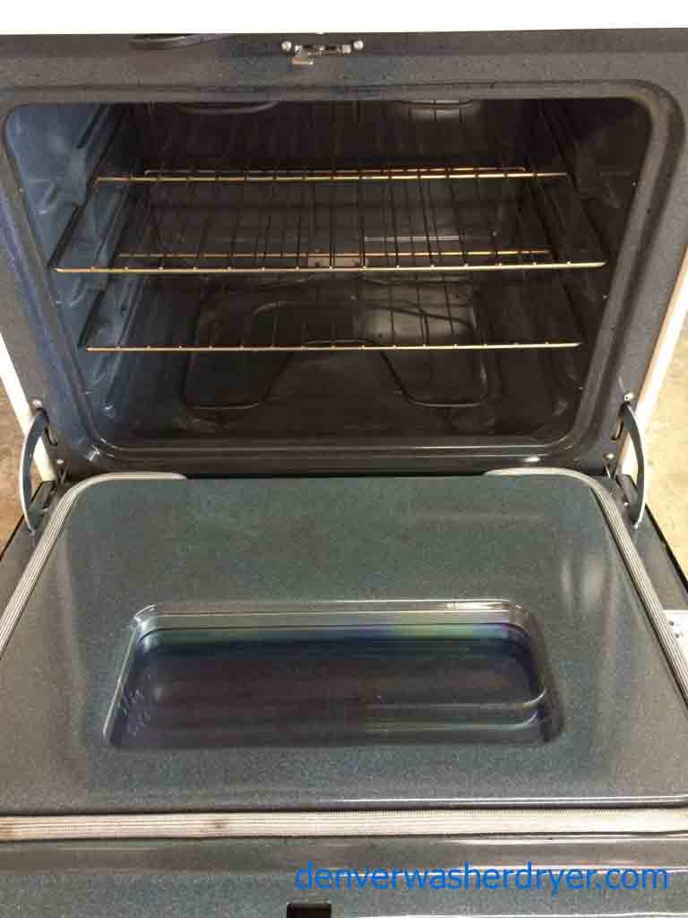 Hotpoint Stove, Beige/Black, Very Clean, Excellent Condition!