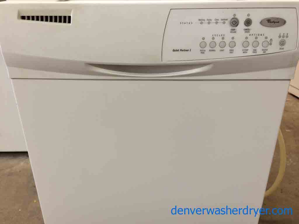 Whirlpool Dishwasher, White, Great condition!