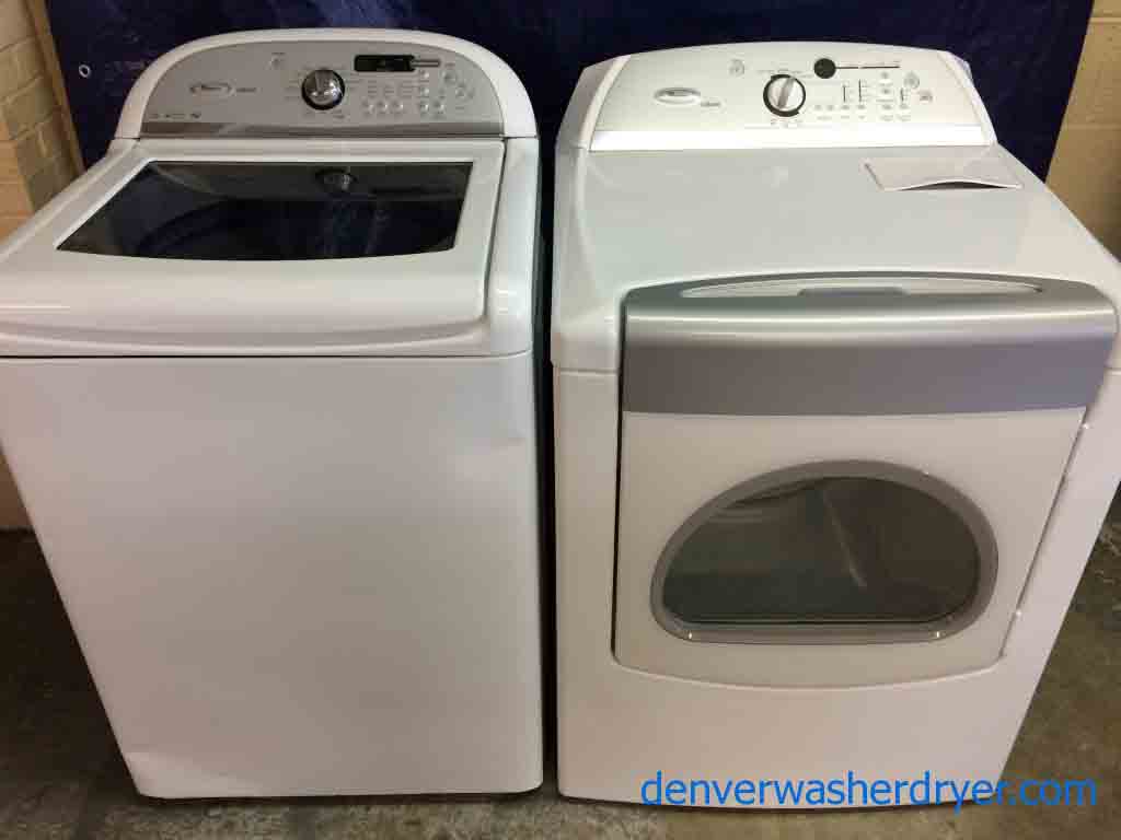 Whirlpool Cabrio Washer/Dryer, Energy Star, high efficiently, agitator-less