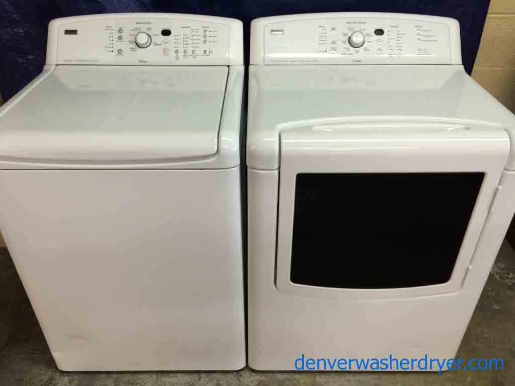 Kenmore Oasis Washer/Dryer, h.e. , stainless basket, so nice!