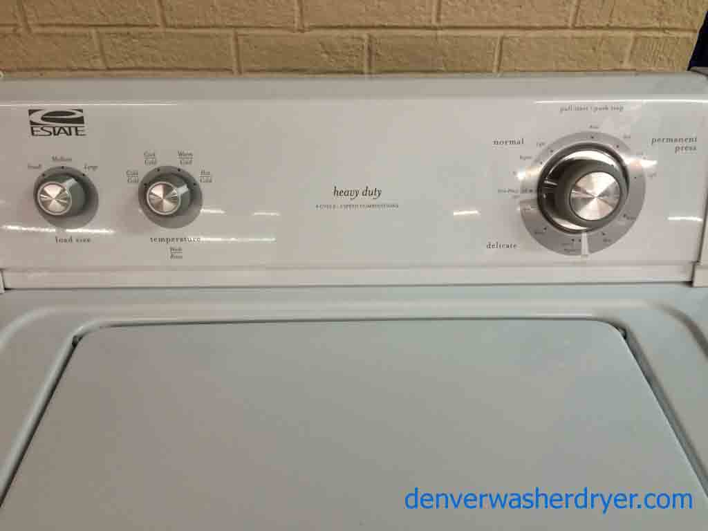 Estate Washer, by Whirlpool, Heavy Duty, Direct Drive, Water Saver!