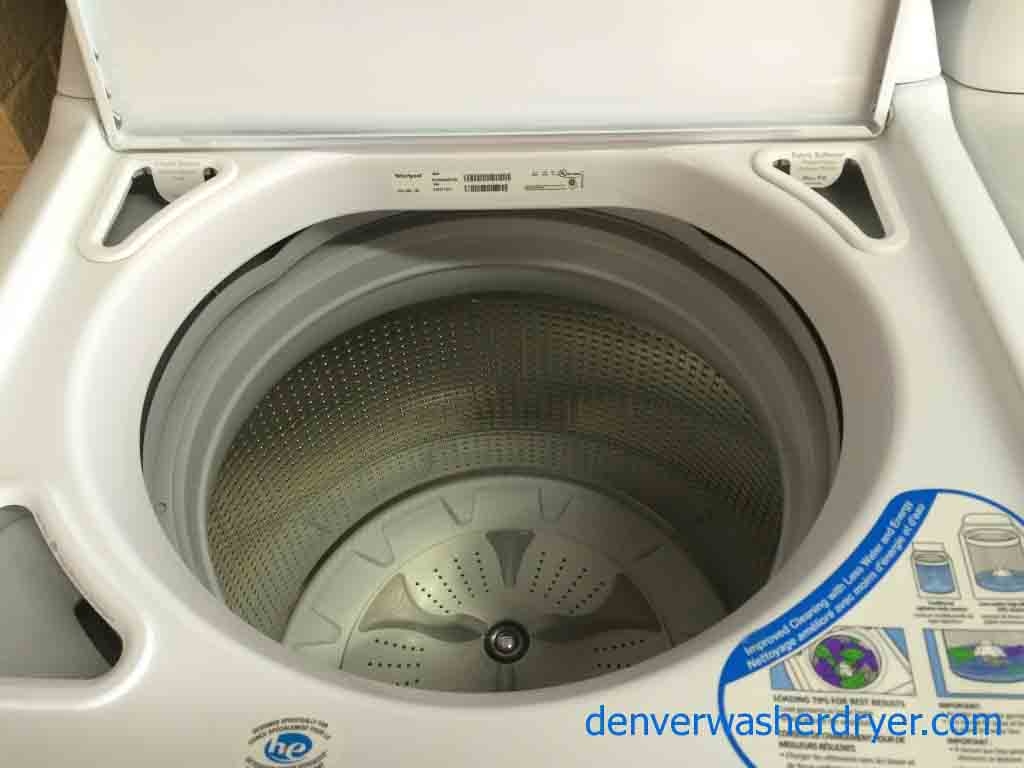 Whirlpool Cabrio Platinum Washer/Dryer, premium high efficiency units