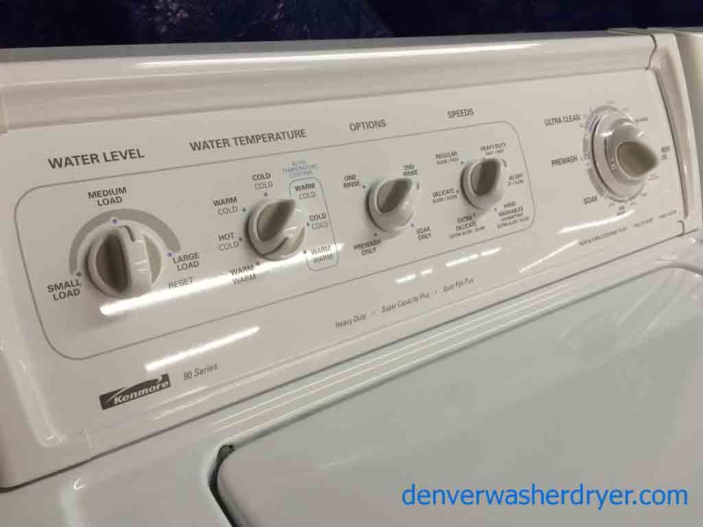 Kenmore 90 Series Washer/Dryer Matching Set