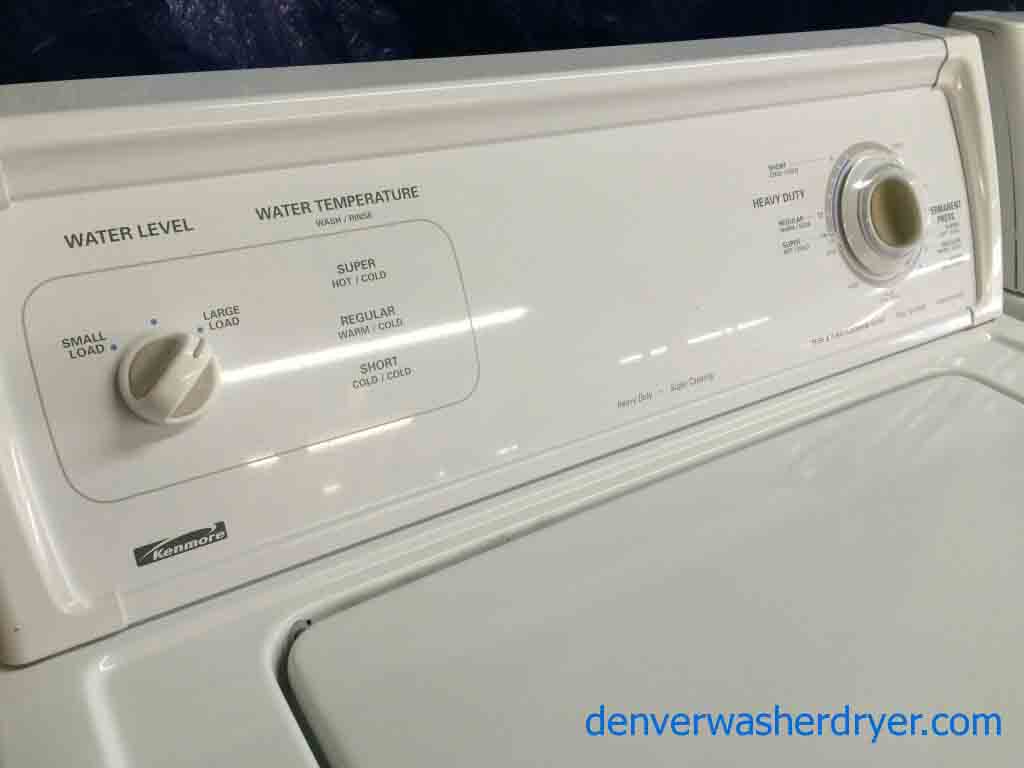 Kenmore Washer/Dryer, Super Capacity, Direct Drive