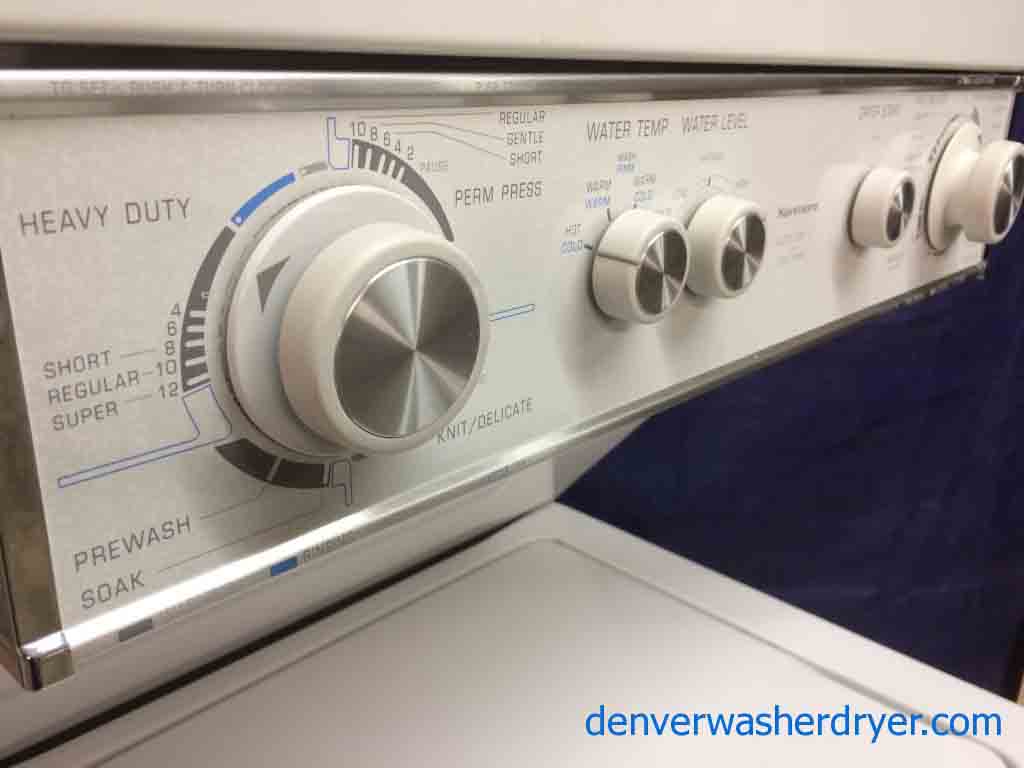 Kenmore Heavy Duty 24″ Stackable Washer/Dryer