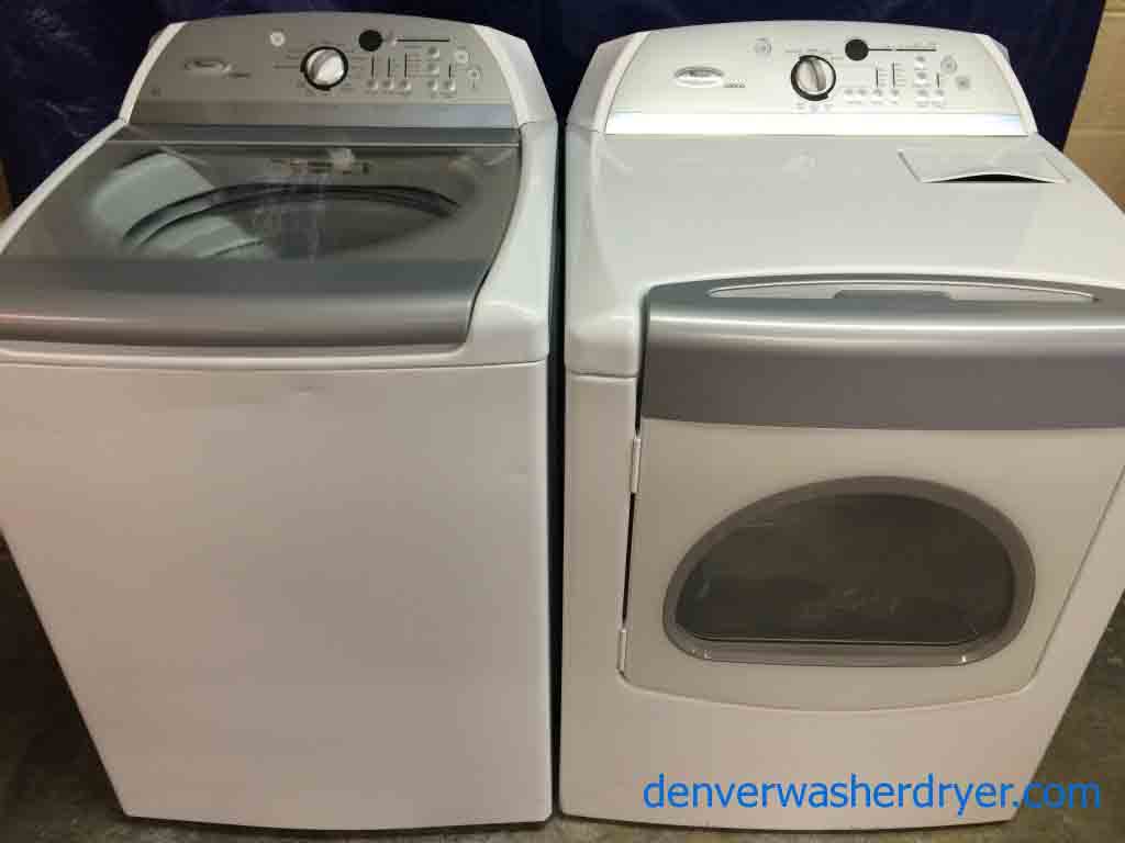 Large Images for he Whirlpool Cabrio Washer/Dryer Matching Set! High