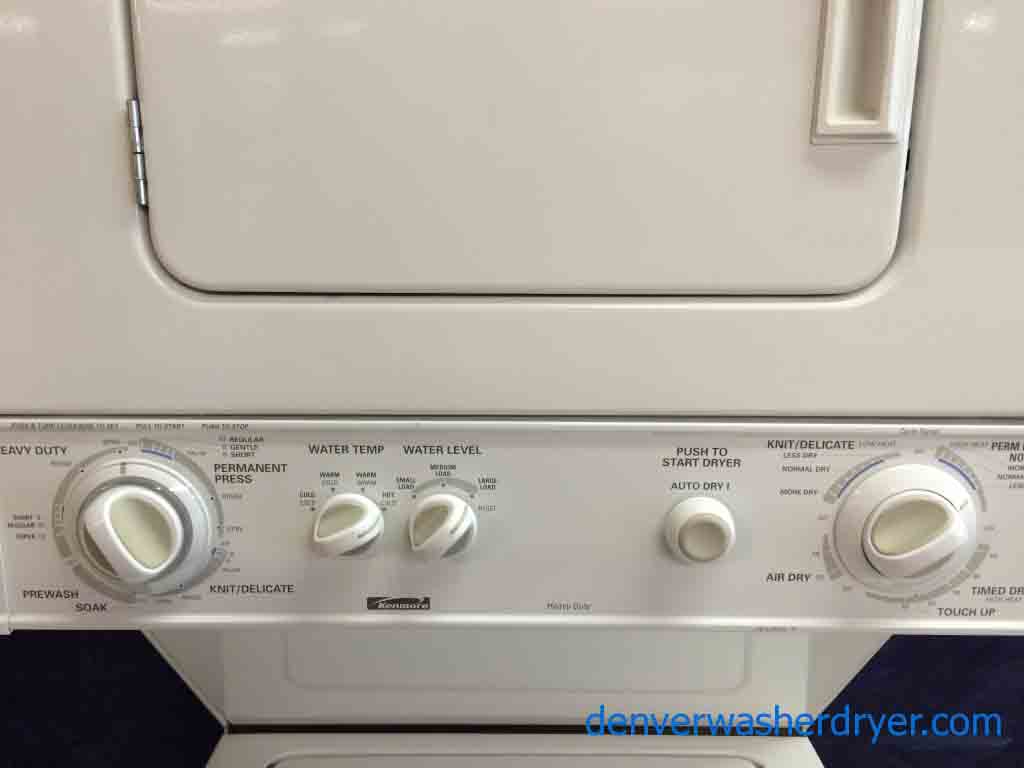 Kenmore 24 inch Stack Washer/Dryer, Excellent Condition!