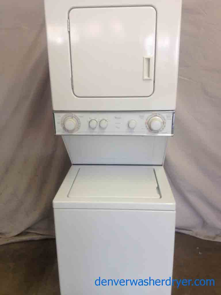 24″ Stacked Whirlpool Washer/Dryer Set