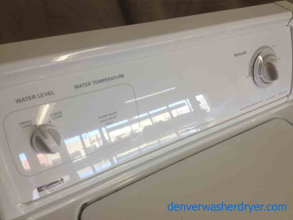 Basic, Easy-to-Use Kenmore Washer/Dryer Set