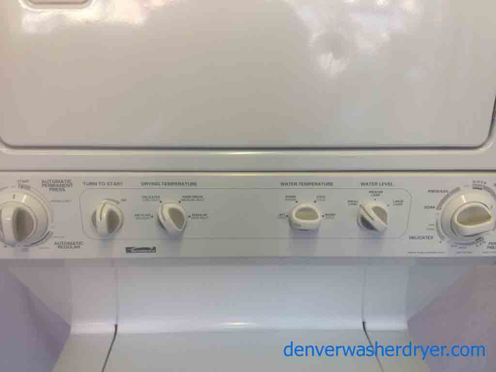 Kenmore 27″ Stackable Washer/Dryer Set!